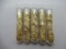 5 Vials of Gold Leaf Flakes