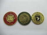 3 Challenge Coins