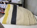 Golden Dawn Wool Blanket