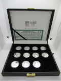 PGA Tour Partners Club World Golf Hall of Fame Coins - 11 coins w/ COA