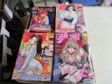 4 Adult Japanese Comics