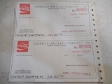 2 American Bottling Company Coca Cola Checks