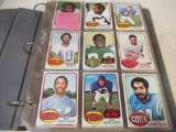 Binder of 1976 & 1977 Football Cards