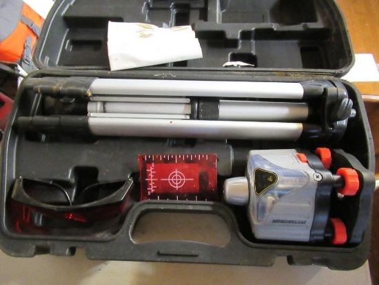 Pittsburgh Motorized Rotary Laser Level Kit