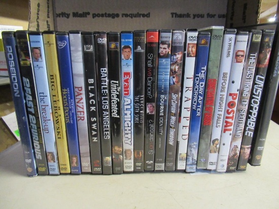 Assorted DVDs - 22 total