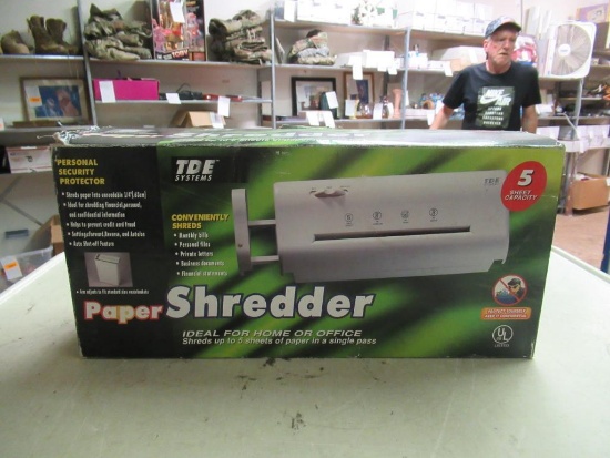 New Paper Shredder