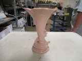 Vintage Unmarked Ceramic Vase 9.25