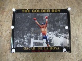Autographed Oscar De La Hoya Limited Edition Poster 