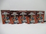Topps Chrome NFL 2010 Lot of Five Factory Sealed Packs