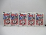 Topps Baseball 2008 Trading Card History Lot of Five Factory Sealed Packs