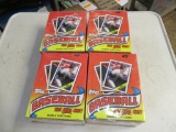 4 Sealed Boxes of 1988 Topps Baseball Wax Packs