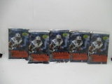 Upper Deck 2005 Football Lot of Five Factory Sealed Packs