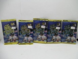 Pacific Crown Collection 1987 Football Lot of Five Factory Sealed Packs
