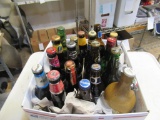 Vintage Collectible Beer Bottles (mostly full) NO SHIPPING