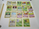 18 First Edition Pokemon Cards