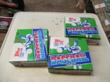 3 New Boxes of 1987 Topps Baseball Cards