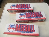 3 Factory Sealed Boxes of 1990 Fleer Baseball Cards