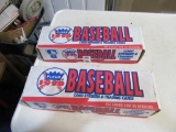 2 Fleer 1990 Baseball Card Sets