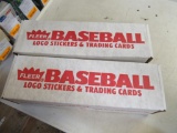 2 1989 Fleer Factory Sealed Baseball Card Sets 8614-A