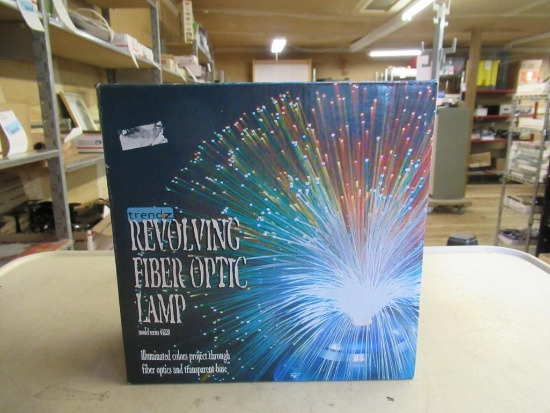 Revolving Fiber Optic Lamp NOS