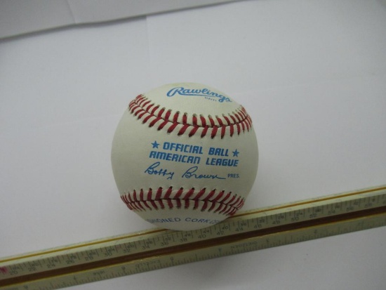 Signeed Reggie Jackson Yankees Autographed American League Baseball from Store Closeout