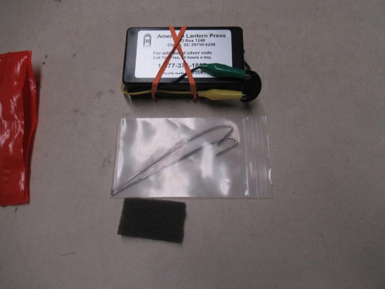 Portable Colloidal Silver Generator Kit w/ 2 .9999 Silver Rods