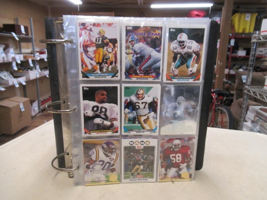 Large Binder of Football Cards