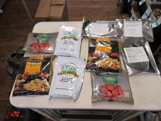 9 Packs of Prepper Food