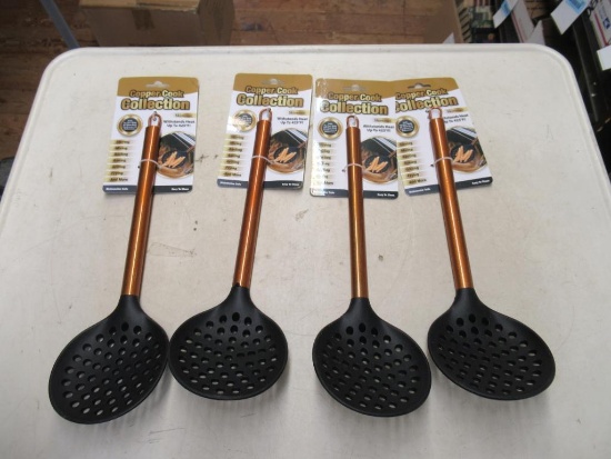 4 New Copper Cook Skimmer