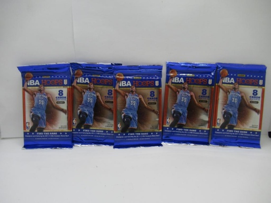 Panini NBA Hoops 2012-13 Lot of Five Factory Sealed Packs from Store Closeout
