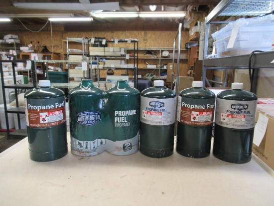 6 New Bottles of Propane NO SHIPPING