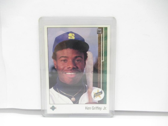 1989 Upper Deck #1 KEN GRIFFEY JR. Mariners Rookie Baseball Card