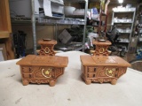 Twin Winton Old Fashion Stove Salt and Pepper Shakers NO SHIPPING