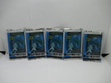 Upper Deck Ionix Football 2000 Lot of Five Factory Sealed Packs from Store Closeout