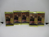 Magic The Gathering Sampler Lot of Five Factory Sealed Packs from Store Closeout