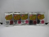 Fleer Ultra Football '92 Lot of Five Factory Sealed Packs from Store Closeout