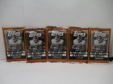 Topps Football Draft Picks & Prospects 2007 Lot of Five Factory Sealed Packs from Store Closeout