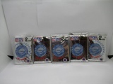 Pro Set Platinum NFL 1991 Series 1 Lot of Five Factory Sealed Packs from Store Closeout