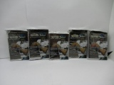 Fleer Showcase NFL 2001 Lot of Five Factory Sealed Packs from Store Closeout