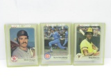 3 Card Lot 1983 Fleer Wade Boggs Ryne Sandberg Tony Gwynn Rookie Baseball Cards