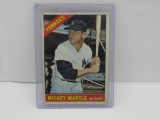 1966 Topps #50 MICKEY MANTLE Yankees Vintage Baseball Card