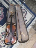 Vintage Violin Case w/ Bow 23