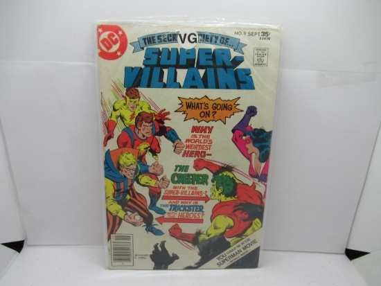 DC COMICS THE SECRET SOCIETY OF SUPER VILLAINS #9
