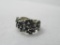 Pandora ALE Sterling Silver Flower Ring Band Size 5