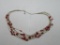 Stunning Old Pawn Native American Liquid Sterling Silver & Red Coral Heavy Necklace