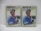 2 Card Lot of 1989 Fleer KEN GRIFFEY JR. Mariners ROOKIE Baseball Cards