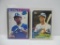 2 Card Lot of KEN GRIFFEY JR. Mariners ROOKIE Cards - 1989 Topps Traded & 1989 Donruss
