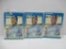 3 Card Lot of 1987 Fleer BO JACKSON Royals ROOKIE Baseball Cards