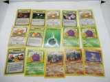 POKEMON Collection - 15 Vintage 1st Edition Trading Cards