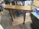 Antique Hard Wood Chinese Entry Way Table. NO SHIPPING